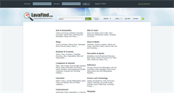 Desktop Screenshot of lavafind.com